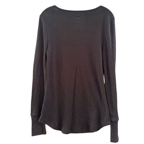 NWT NFL x Old Navy Women's Baltimore Ravens Long Sleeve Cotton Shirt Size Medium - Picture 2 of 4